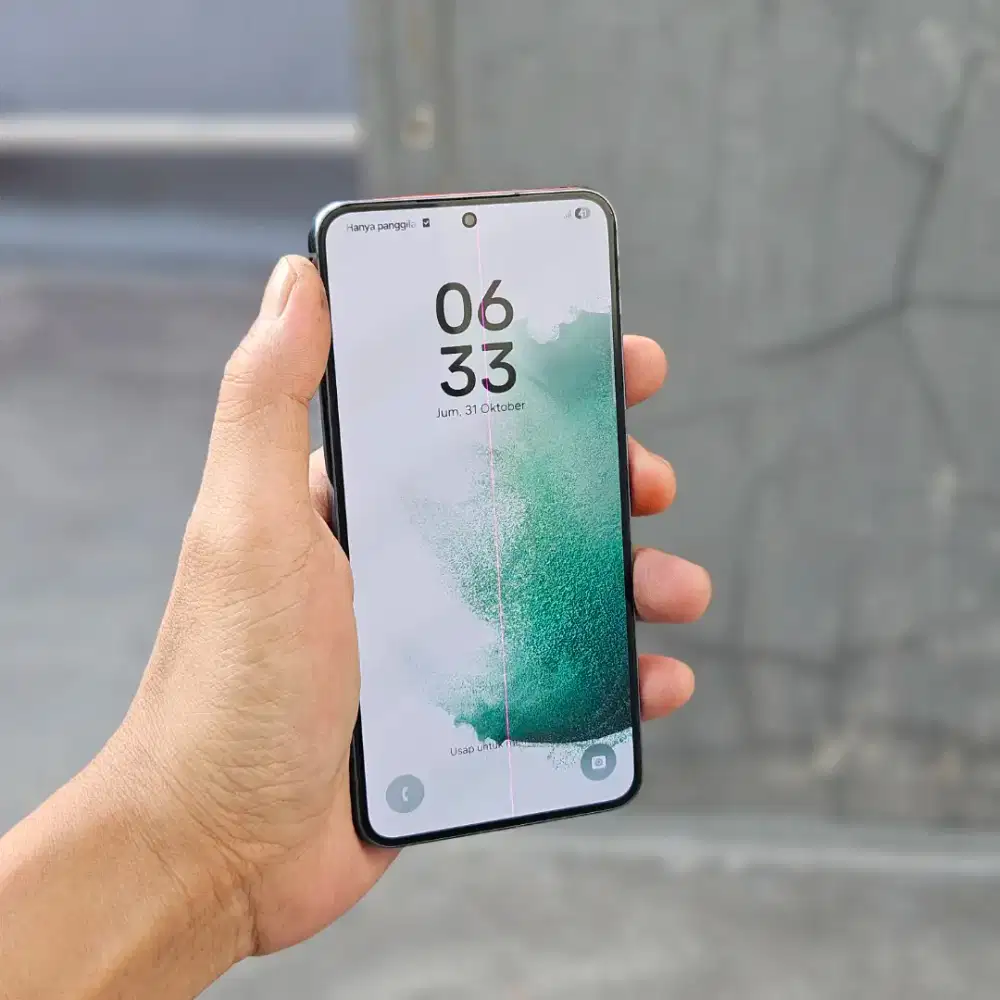 SAMSUNG GALAXY S22 SEIN 5G 8/128 GB MINUS GARIS 1 FUNGSI 100% NORMAL