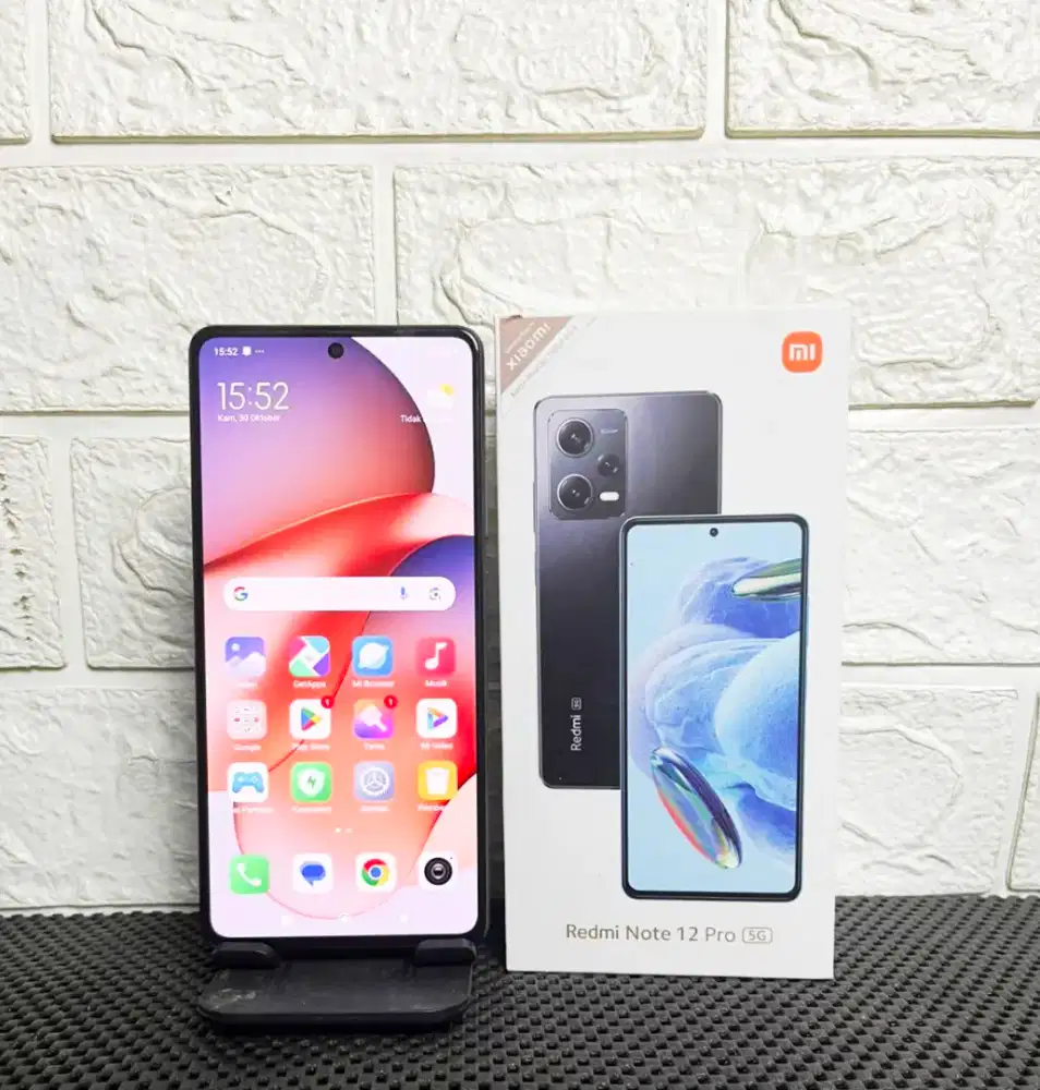 Redmi Note 12 Pro 5G 8/256 Mulus Fullset