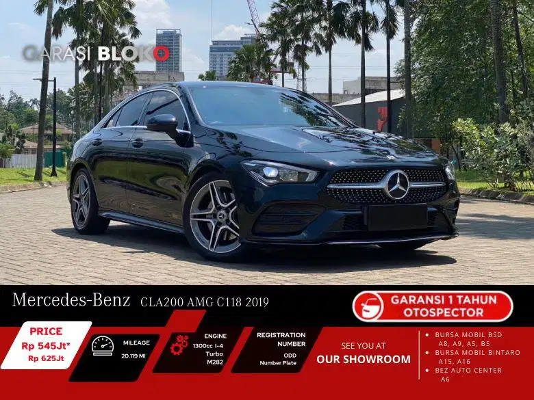 Mercedes Benz CLA200 AMG C118 Coupè 2019