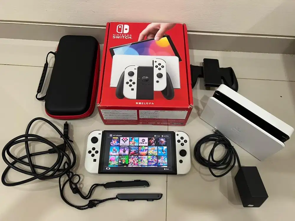 Nintendo switch oled CE EF WE 256GB