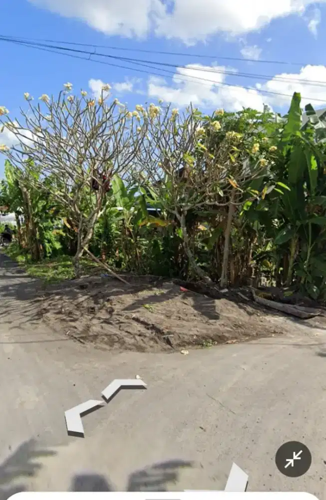 Dijual cepat tanah pribadi di munggu dekat ke pantai seseh