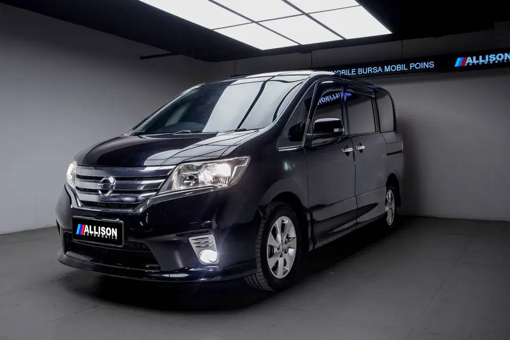 Nissan Serena 2.0 HWS Autech AT 2013 warna Hitam, NoPol Genap
