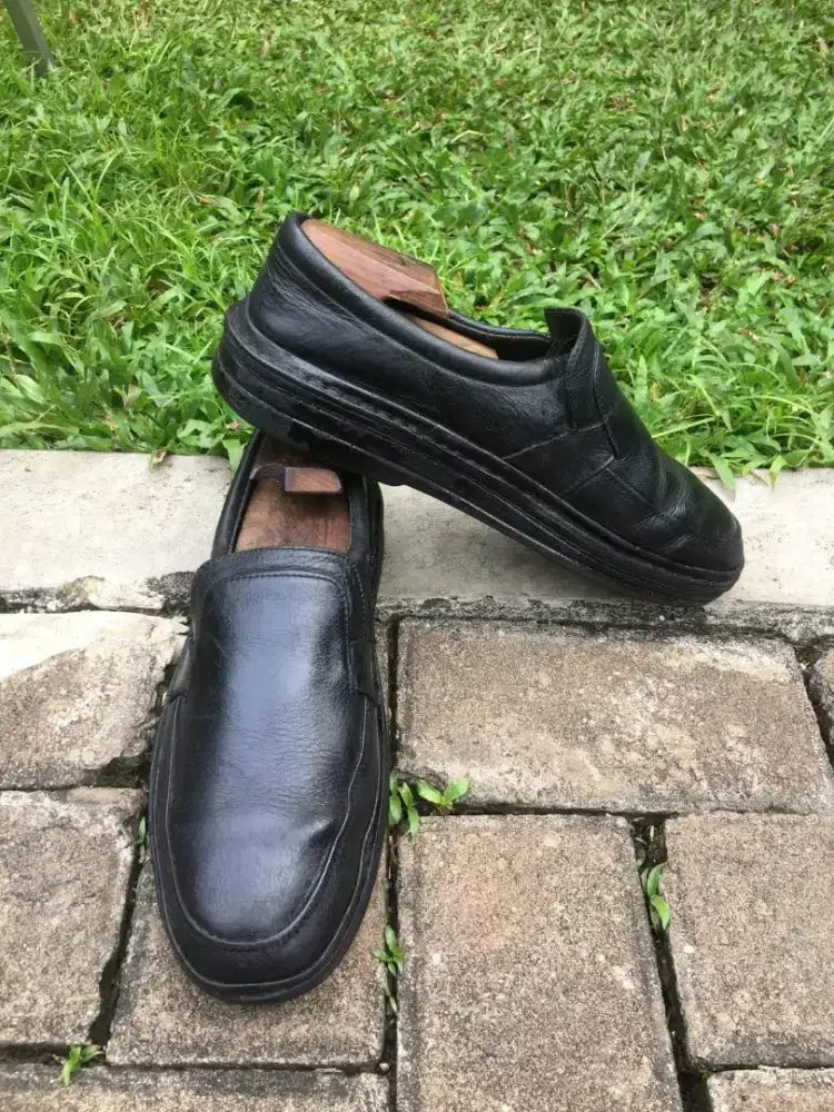 Sepatu Original Kulit Slip On Obermain