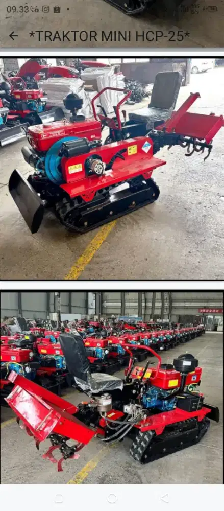 Teraktor mini HCP 25
