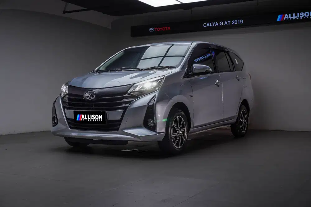 [ISTIMEWA] Toyota Calya 1.2 G MPV AT Silver DP 28,9 Jt No Pol Ganjil