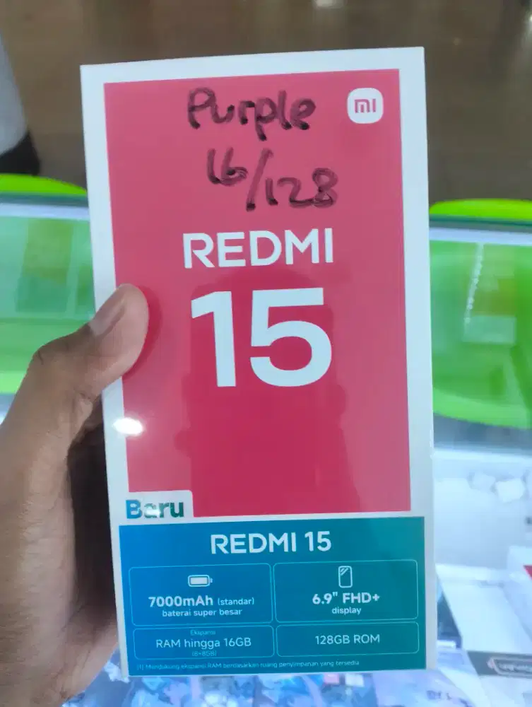 Redmi 15 Ram 16/128gb