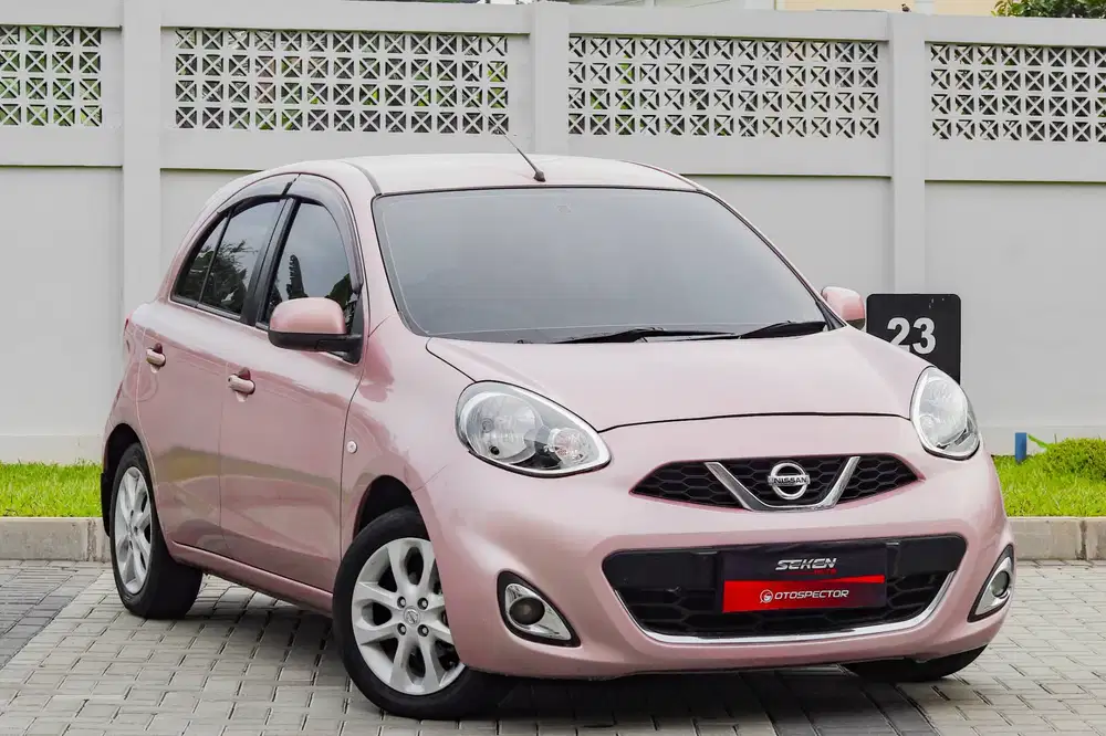 Nissan March 1.2 XS AT Matic 2014 Merah Muda Metalik