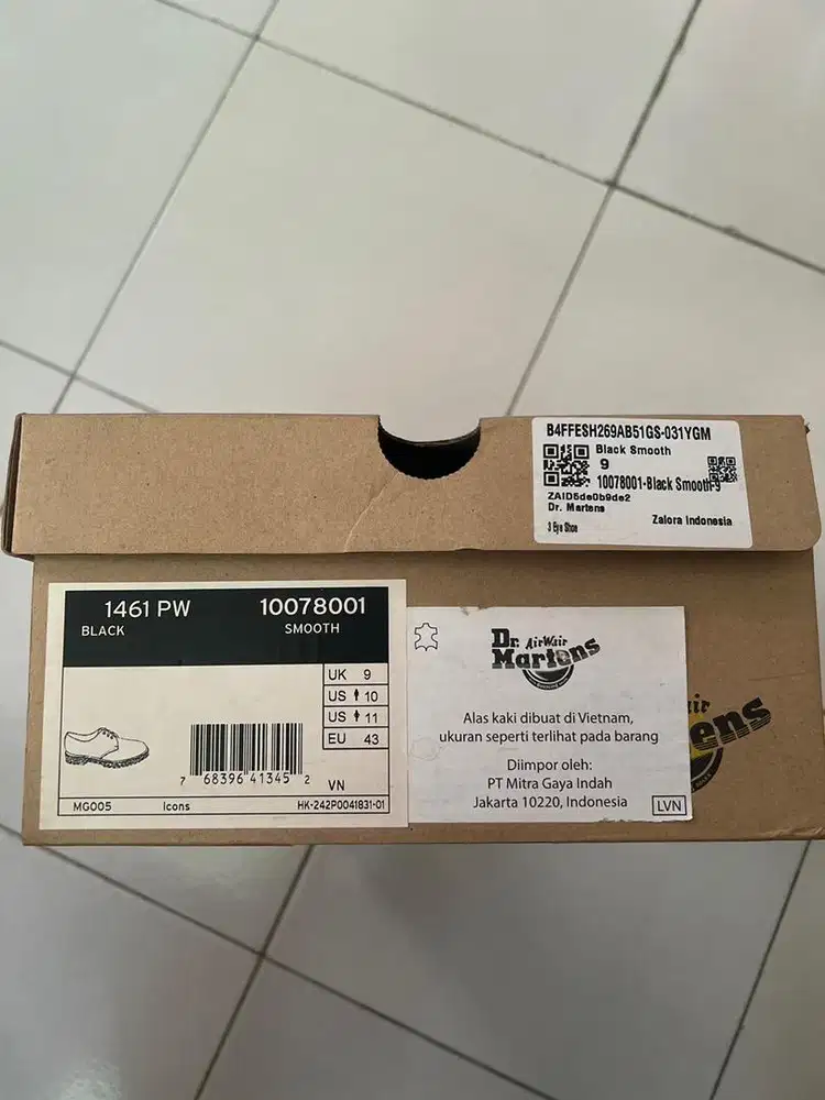 Sepatu Dr Martens 1461 pw
