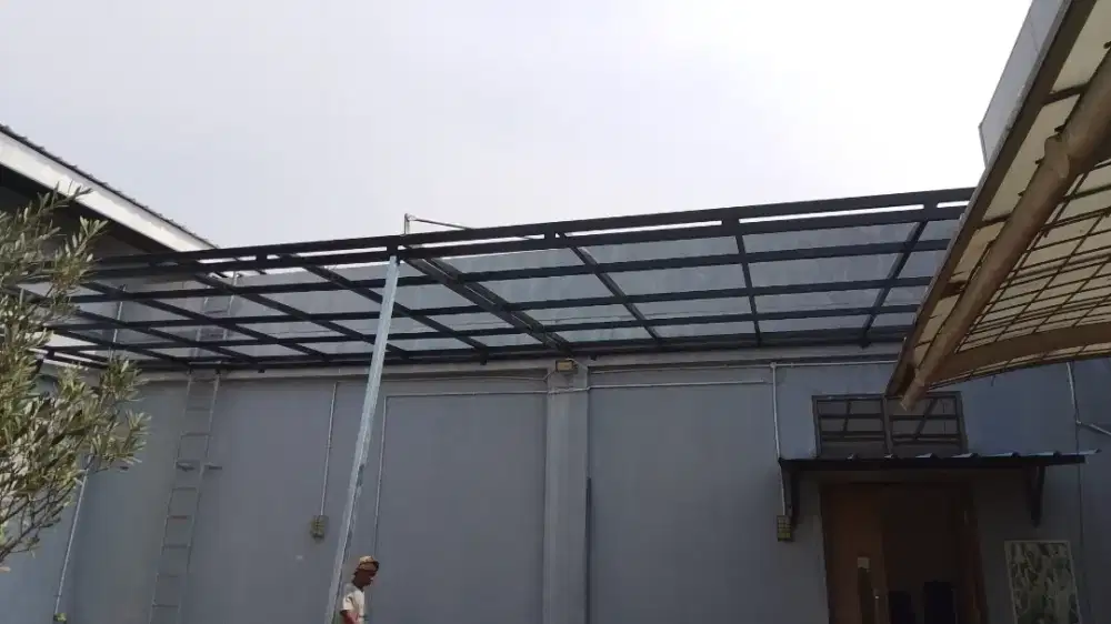 Kanopi minimalis atap alderon