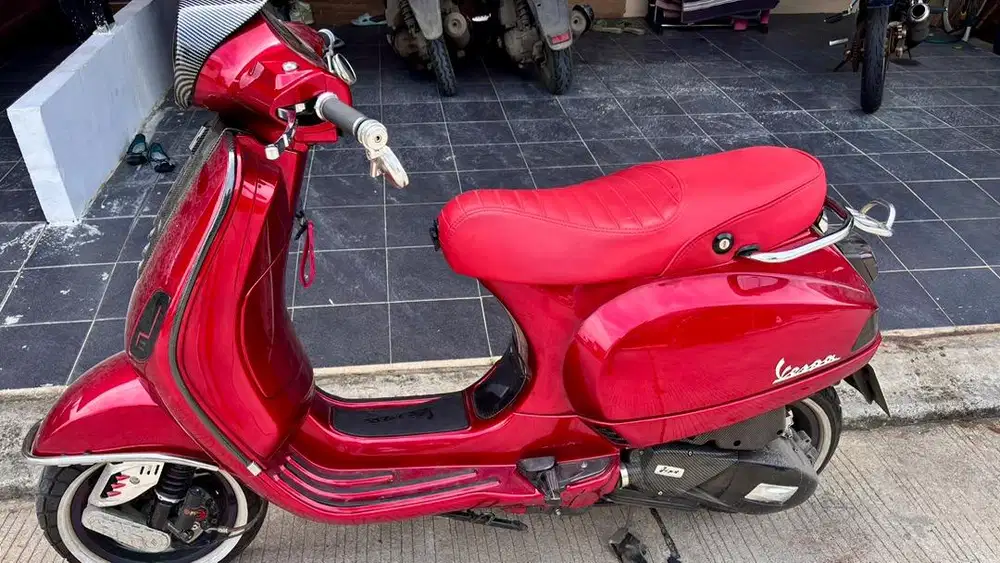 Vespa LX 125 i-Get Facelift 2019 – Sudah Part Upgrade.