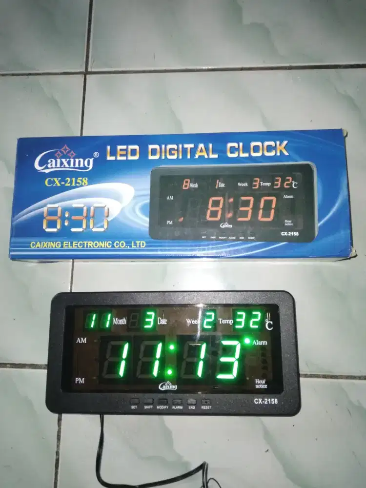 JUAL LED DIGITAL CLOCK