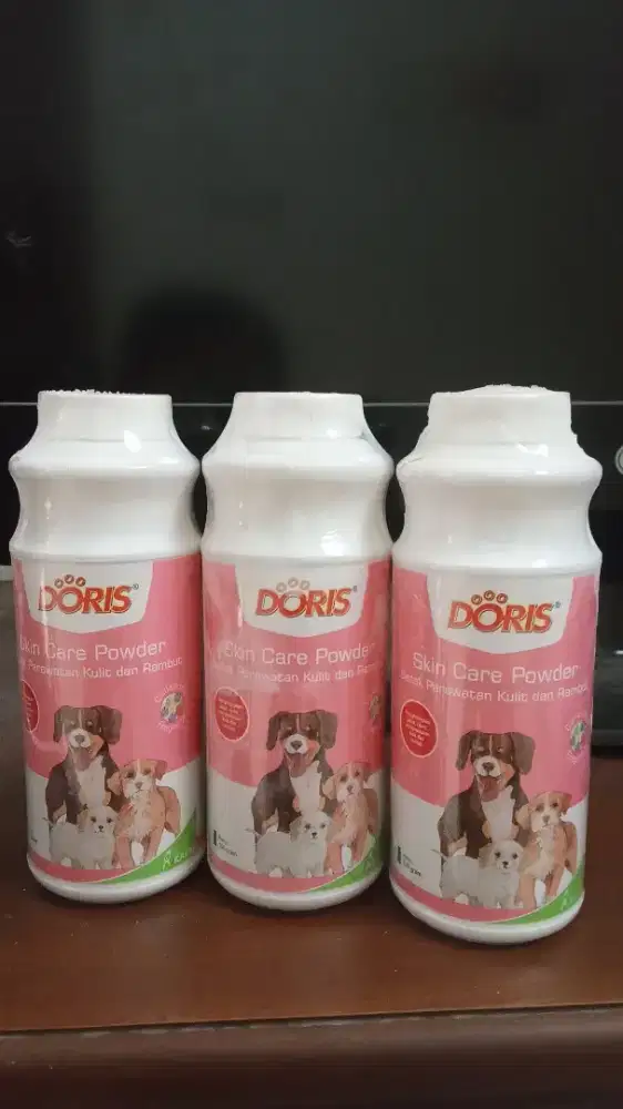 Bedak Doris Skin Care Powder untuk Anjing expired 2028