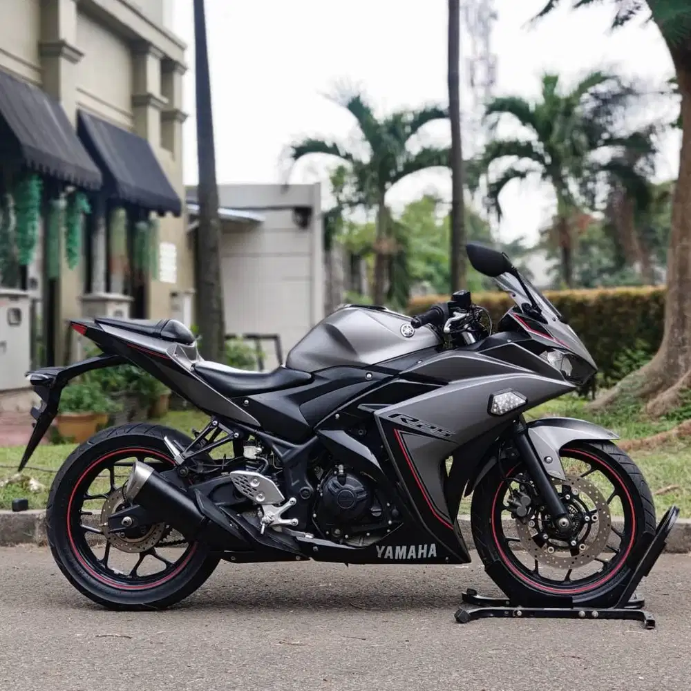 YAMAHA R25 V1 ABS GREY 2016 KM 12K PAJAK PANJANG SIAP GASPOL
