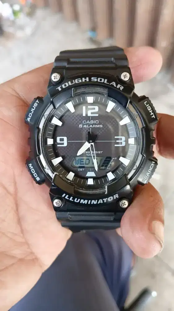 Jam casio AQ S810W solar original