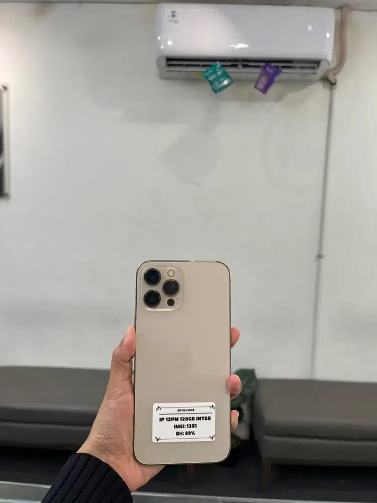 IPHONE 12 PM 128GB fullset terima tuker tambah/kredit