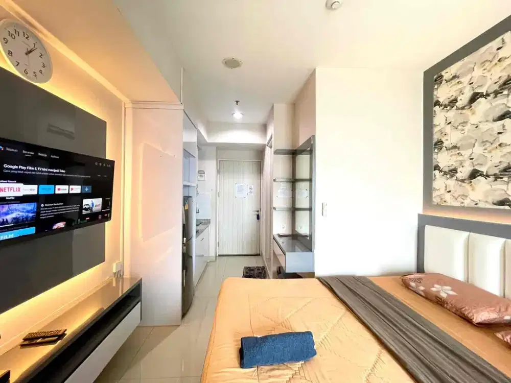 sewa unit harian dan transit  apartemen bekasi grand kamala lagoon