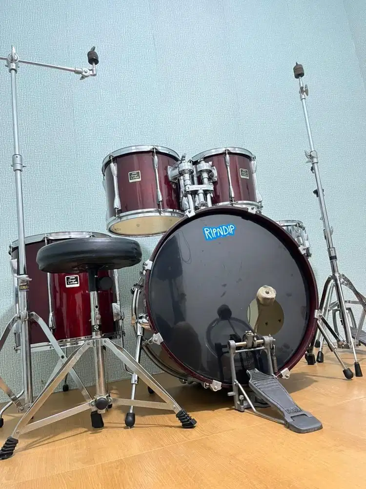 Drum set 5 pcs yamaha stage custom barter tt