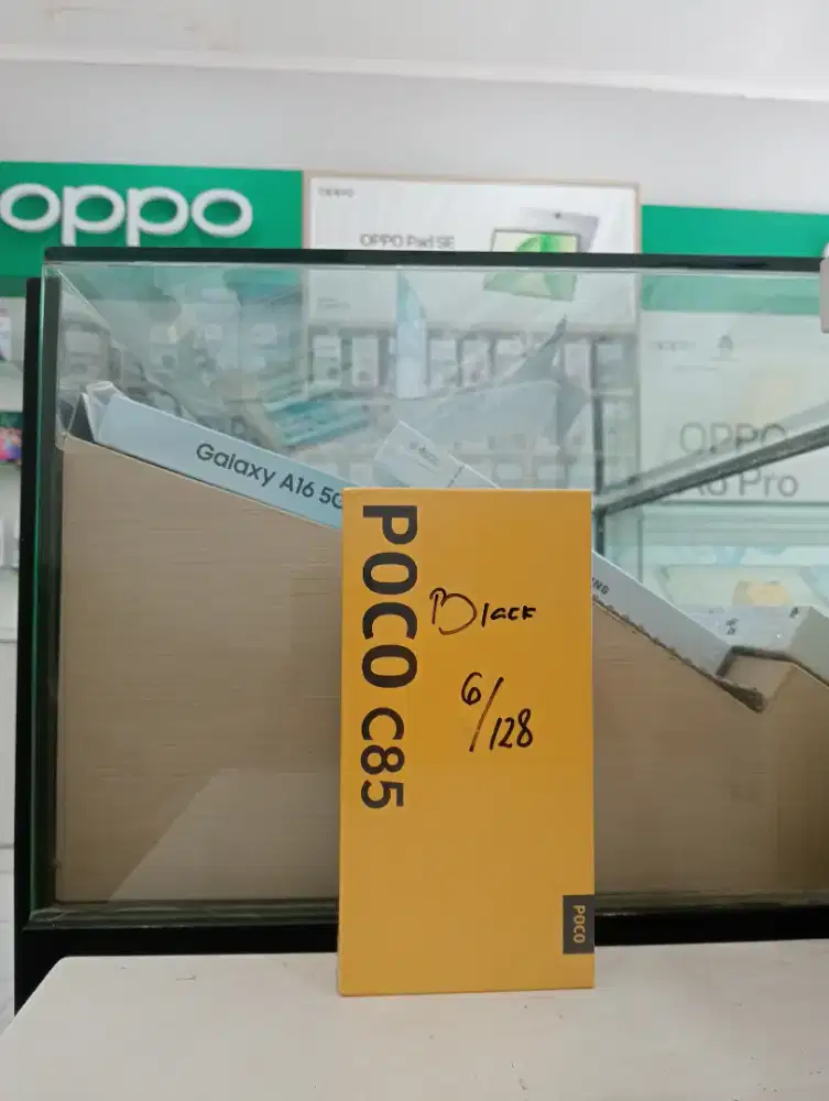 POCO C85 6/128 NEW MURAH QR GADG