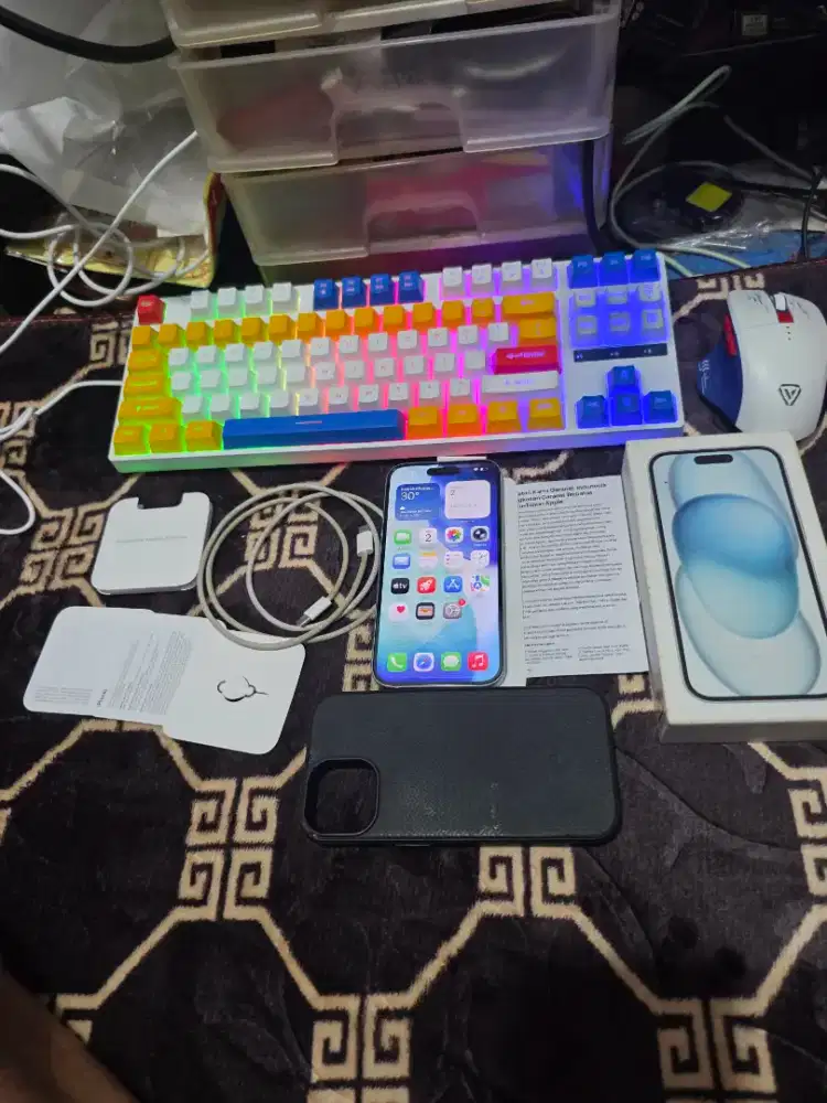 iPhone 15 128Gb iBox Normal Garansi On Siap Pakai