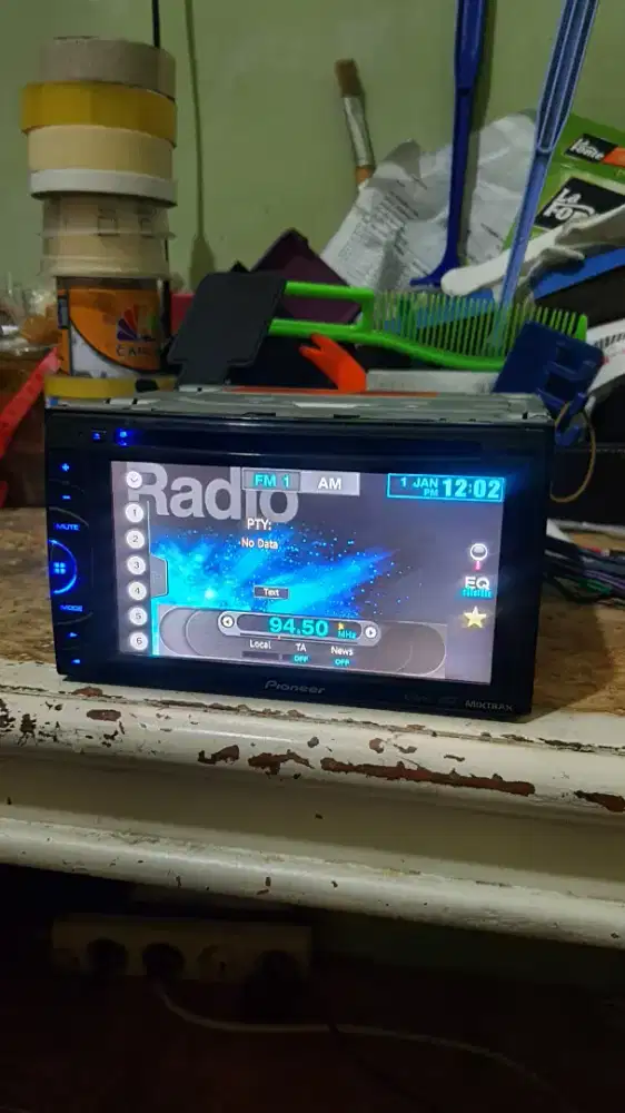 B.U Head unit double din Pioneer AVH X-1550