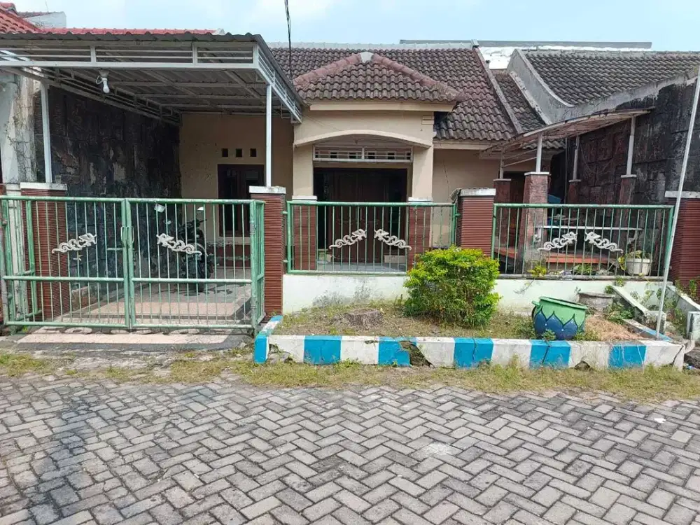 DEKAT RAYA SUKODONO Rumah 1 Lantai Perum Taman Puspa Anggaswangi