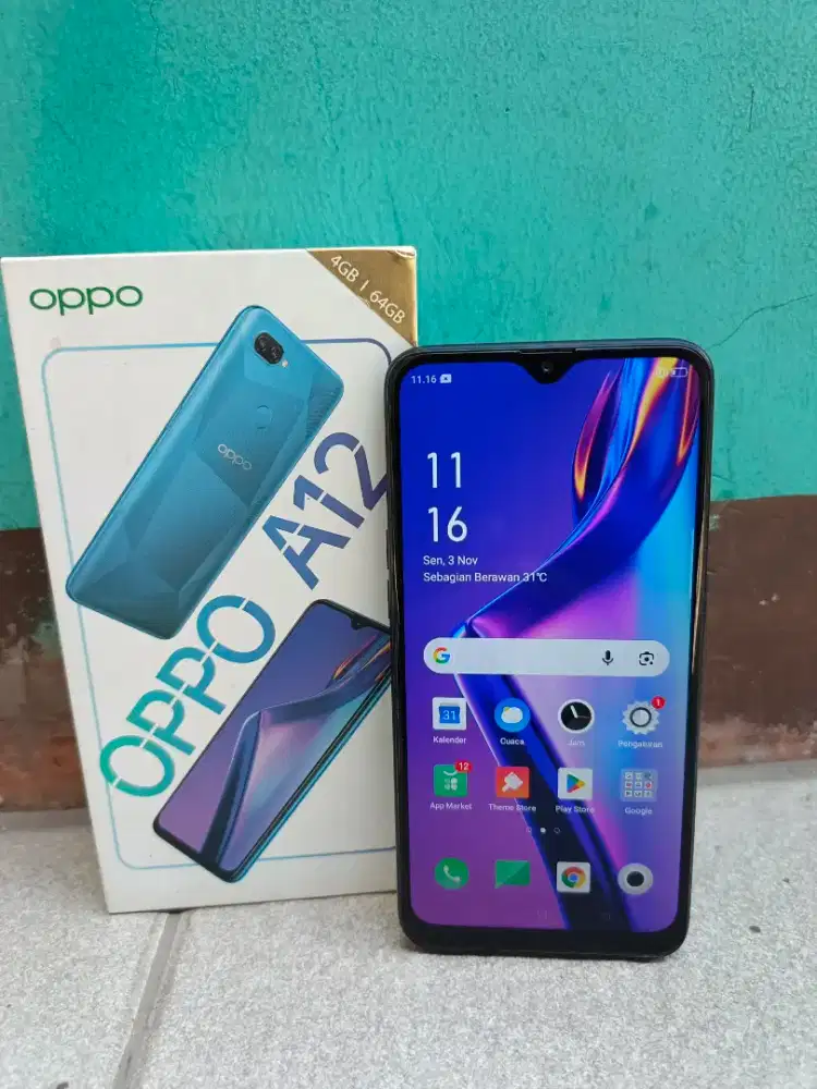 oppo A12 Ram 4/64GB