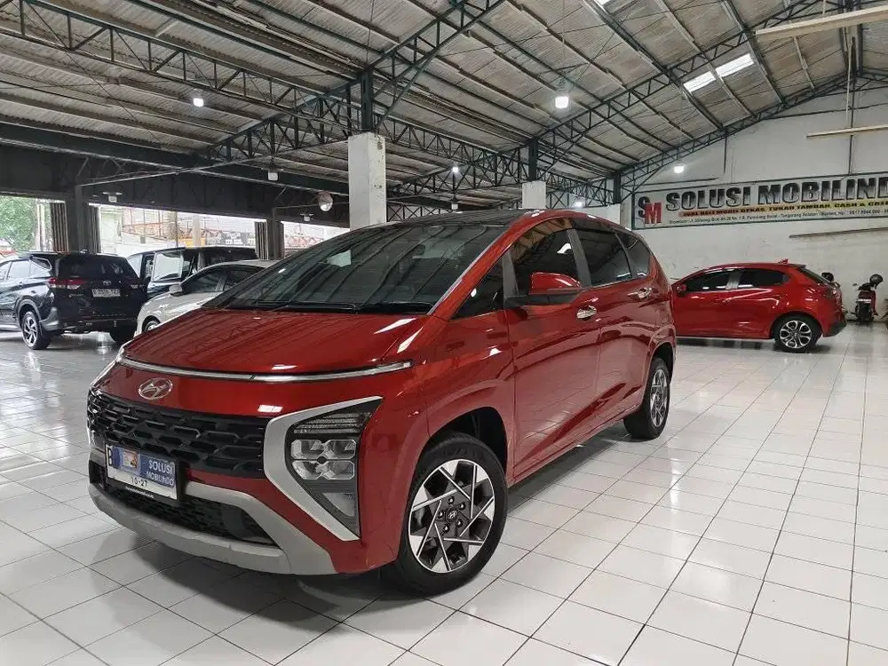 Hyundai STARGAZER PRIME TWO TONE 1.5 Bensin AT 2022 Merah