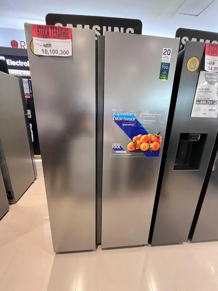 stok terakhir! kulkas samsung side by side