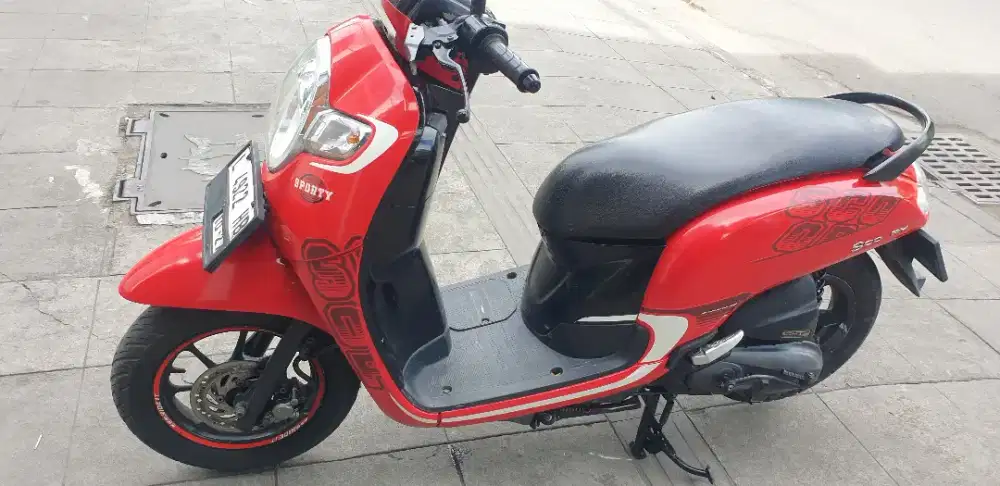 New Scoopy Th 2017 mulus pjk baru
