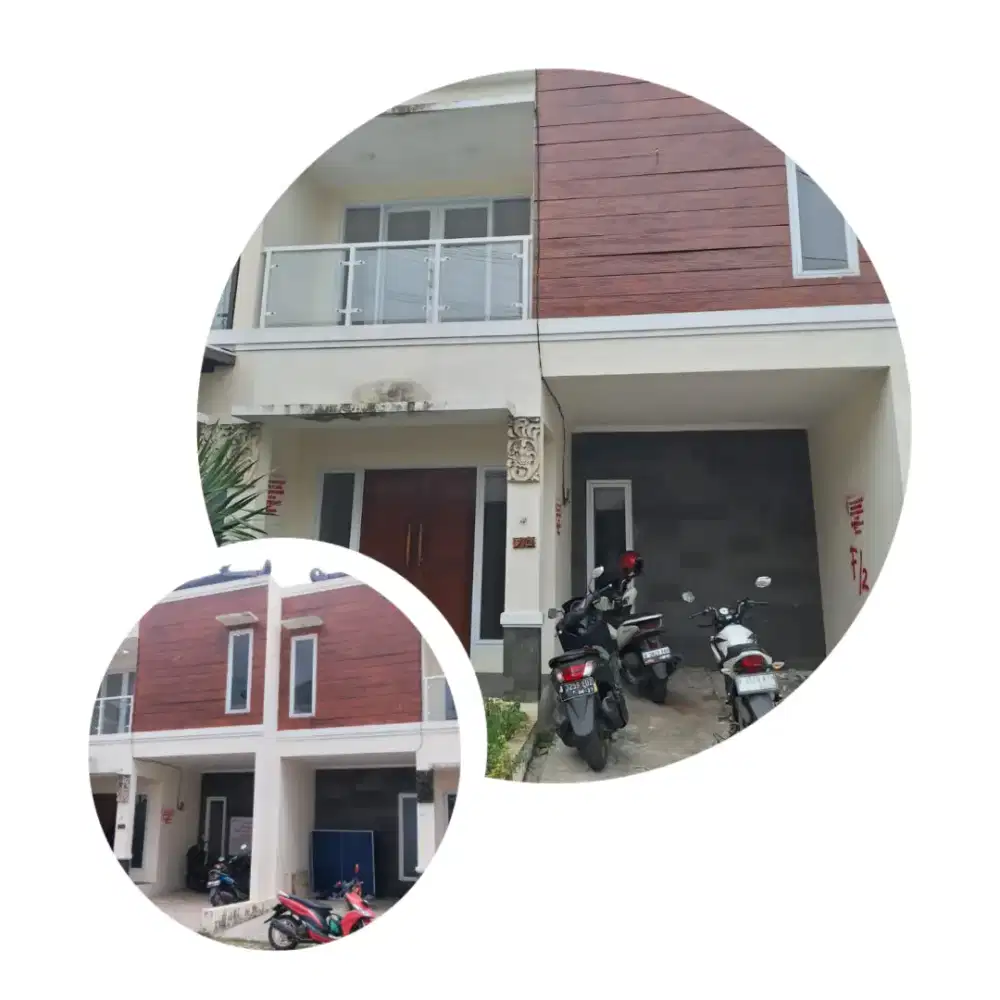 Over Rumah 2 Lantai Angsuran Flet di Tapos