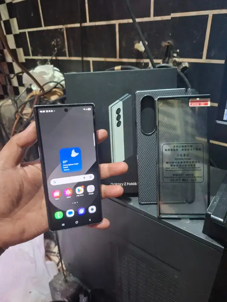 Samsung Z Fold 6 Sein 12/256Gb Fungsi Normal Siap Pakai