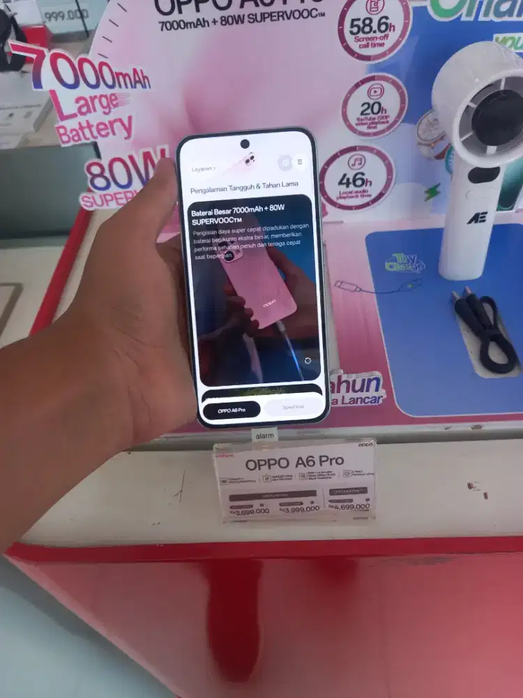 OPPO A6 PRO cicilan ringan tanpa kartu kredit