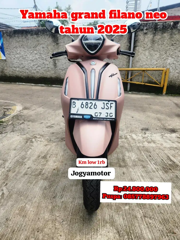 Yamaha grand filano neo 2025 km low
