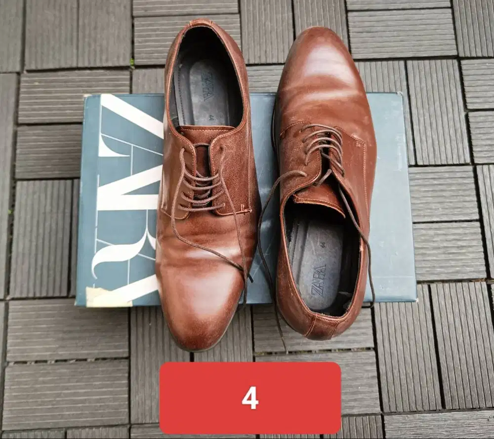 Sepatu zara size 44 pria formal cowo pantofel