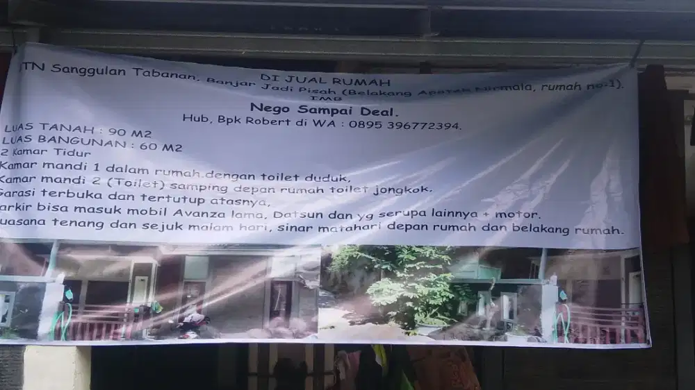 DiJual Rumah, Nego sampai Deal