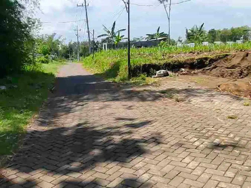 TANAH PINGGIR JALAN MURAH COCOK UNTUK CLUSTER PERUMAHAN