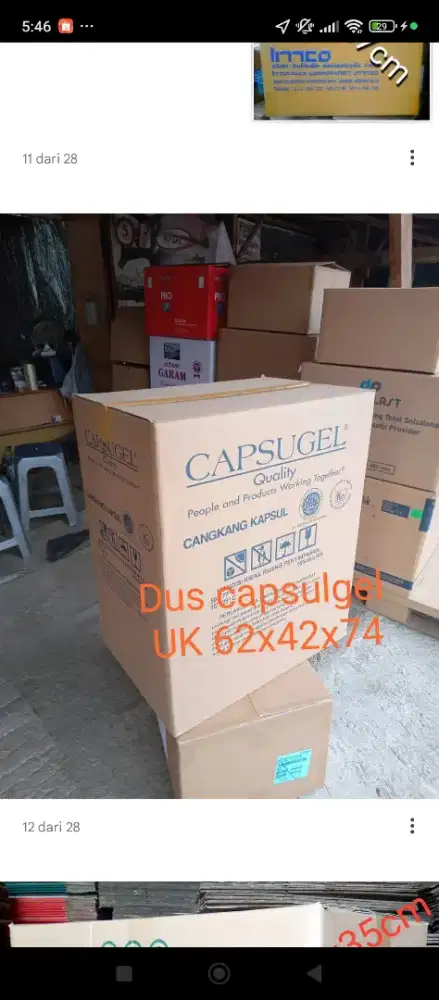 Kardus packing untuk pindahan dus besar kecil