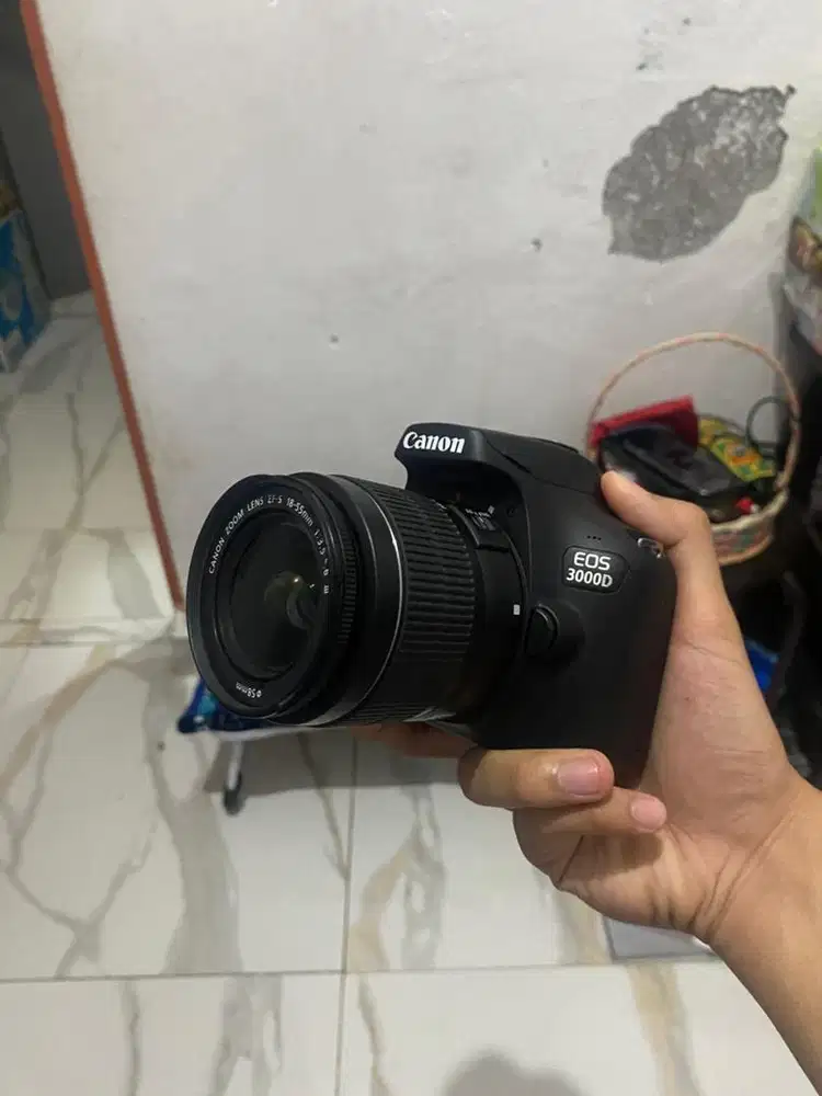 Kamera Canon 3000d Fullset