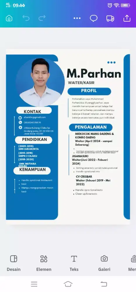 Saya lagi cari loker jaga toko atau kuli di pasar juga gpp