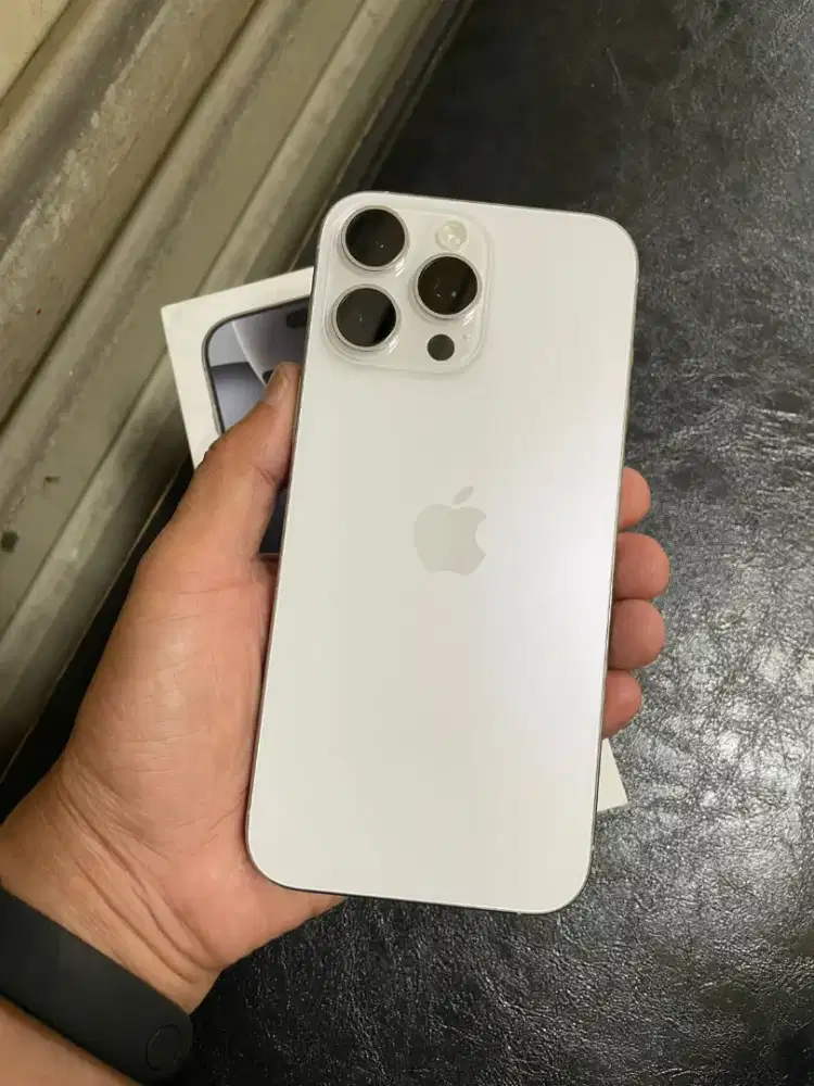 iPhone 16 Pro Max 256gb iBox White Titanium Fullset ORI