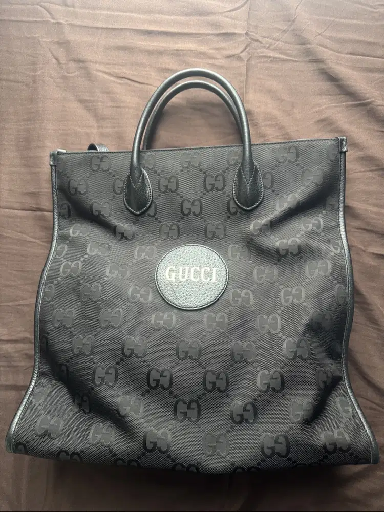 Preloved Gucci Tote Bag Men (Black)