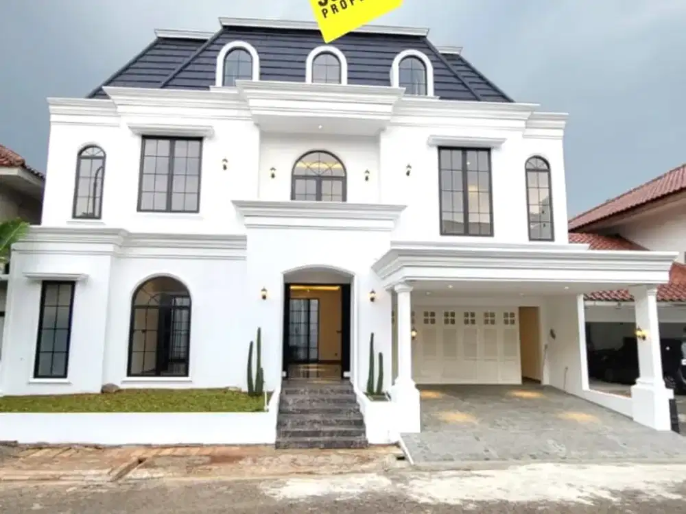 Rumah Baru American Classic ada Swimming Pool di Sektor 9 Bintaro | KH