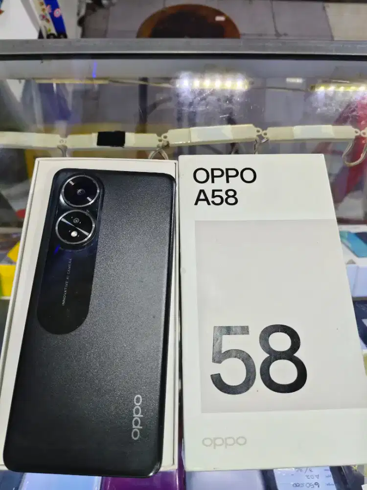 OPPO A58 , Fullset Original Second Like New
