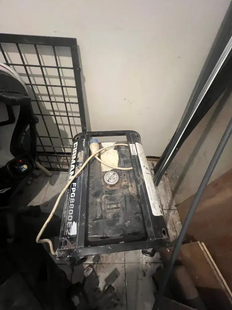 Jual genset firman fpg8800 bekas