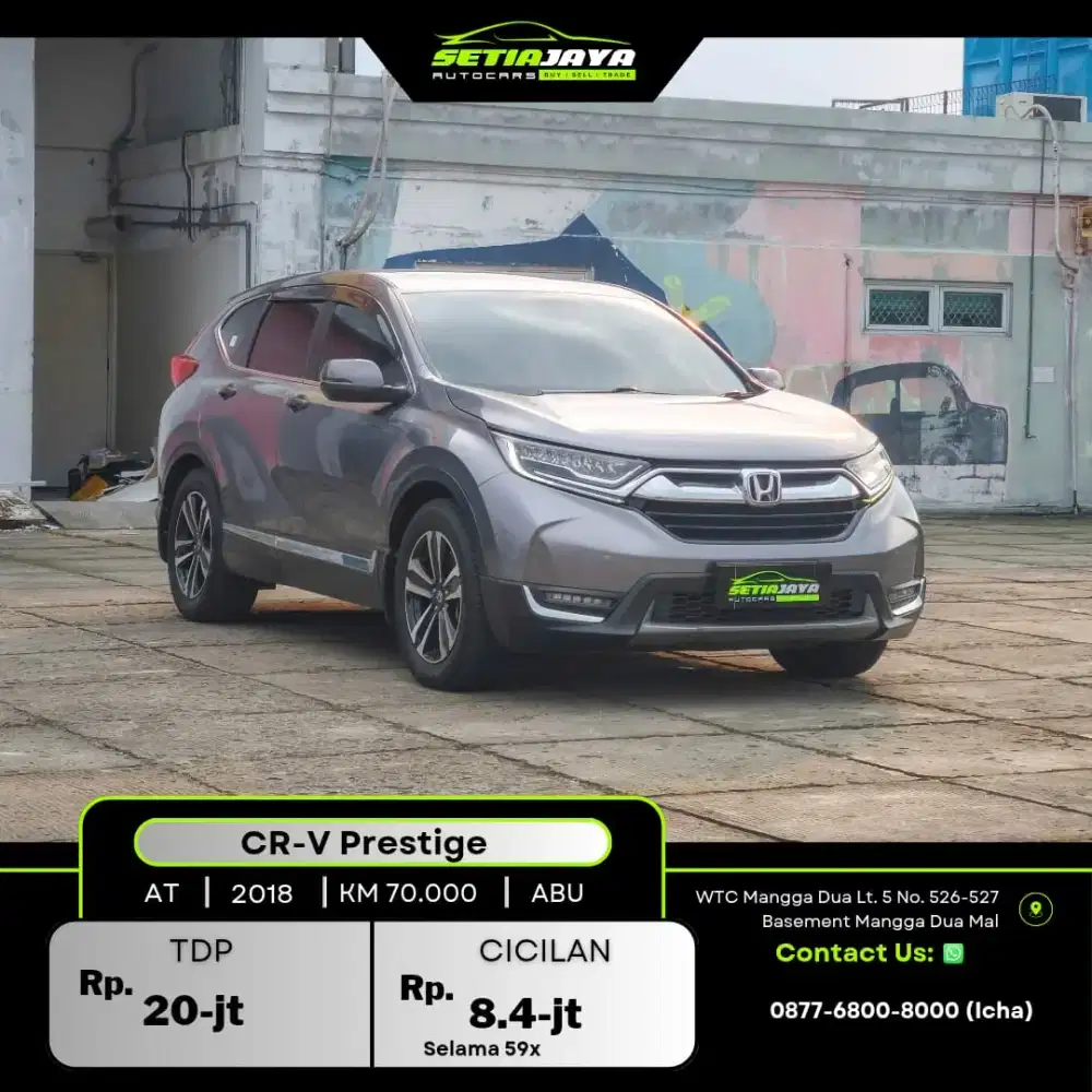Honda Crv prestige 1500cc at 2018