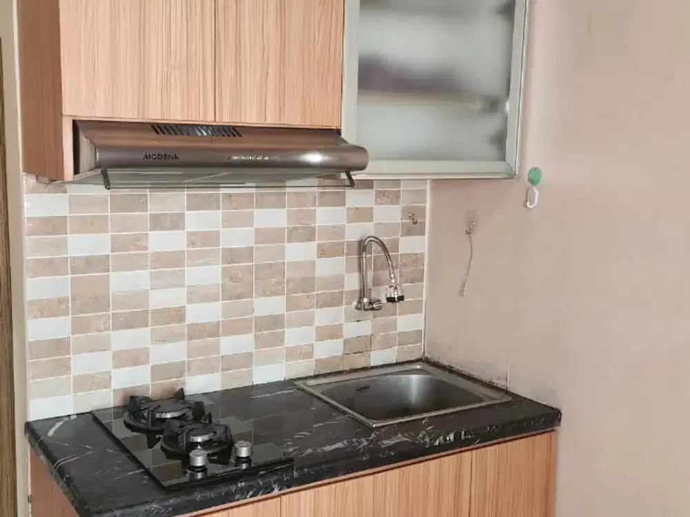 APARTEMEN GREEN PRAMUKA CITY 2 KAMAR FULL FURNISH TOWER SCARLET MALL PER 6 BULAN INCLUDE IPL JAKARTA PUSAT