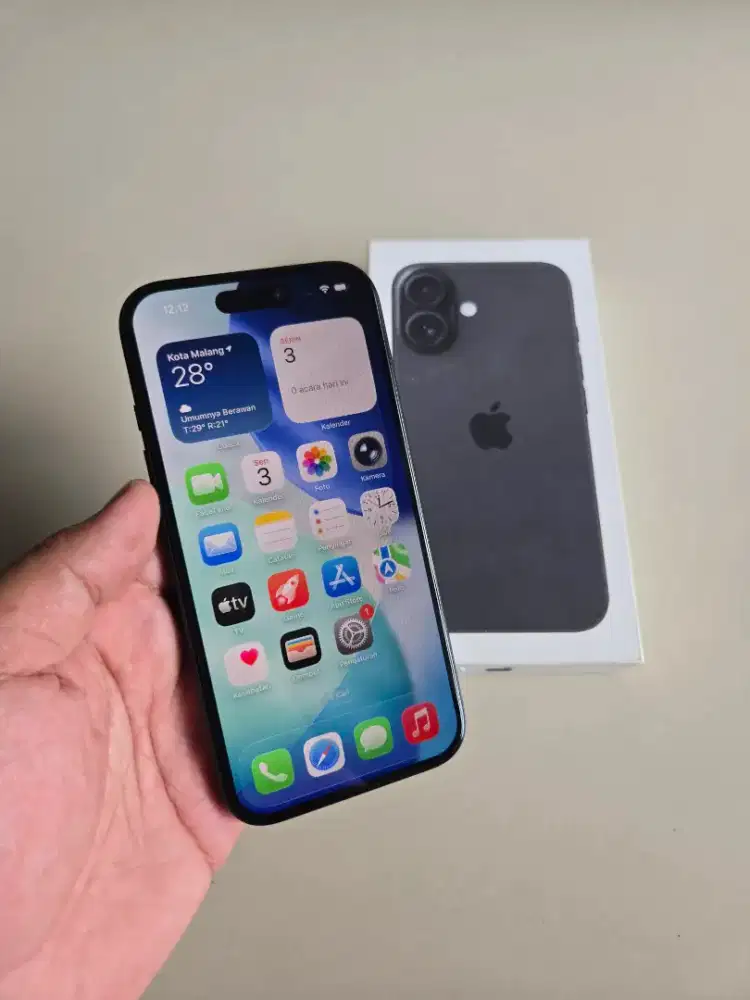 iPhone 16 128gb Ibox Resmi Garansi Aktif  Normal Mulus Murah
