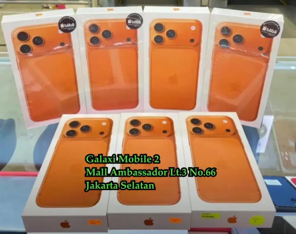 Apple Iphone 17 Pro 512GB Garansi Resmi Bisa Cash Kredit Tukar Tambah