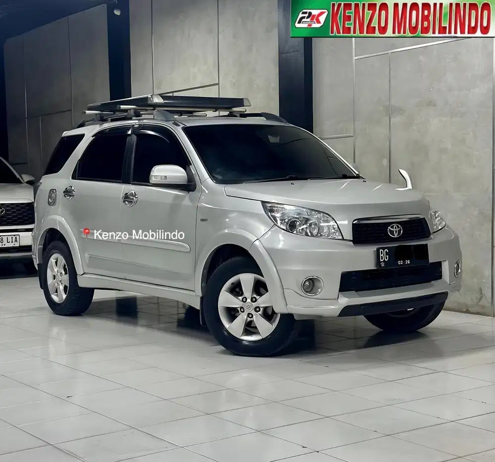 Rush G MT 2011/2012 silver,km 112rb sangat istimewah dp 15jt