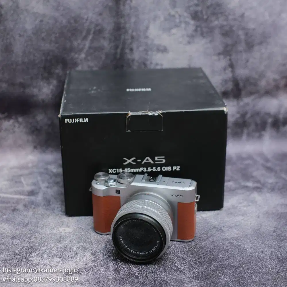 Fujifilm Xa5 Xa-5 lensa kit 15-45(Second)